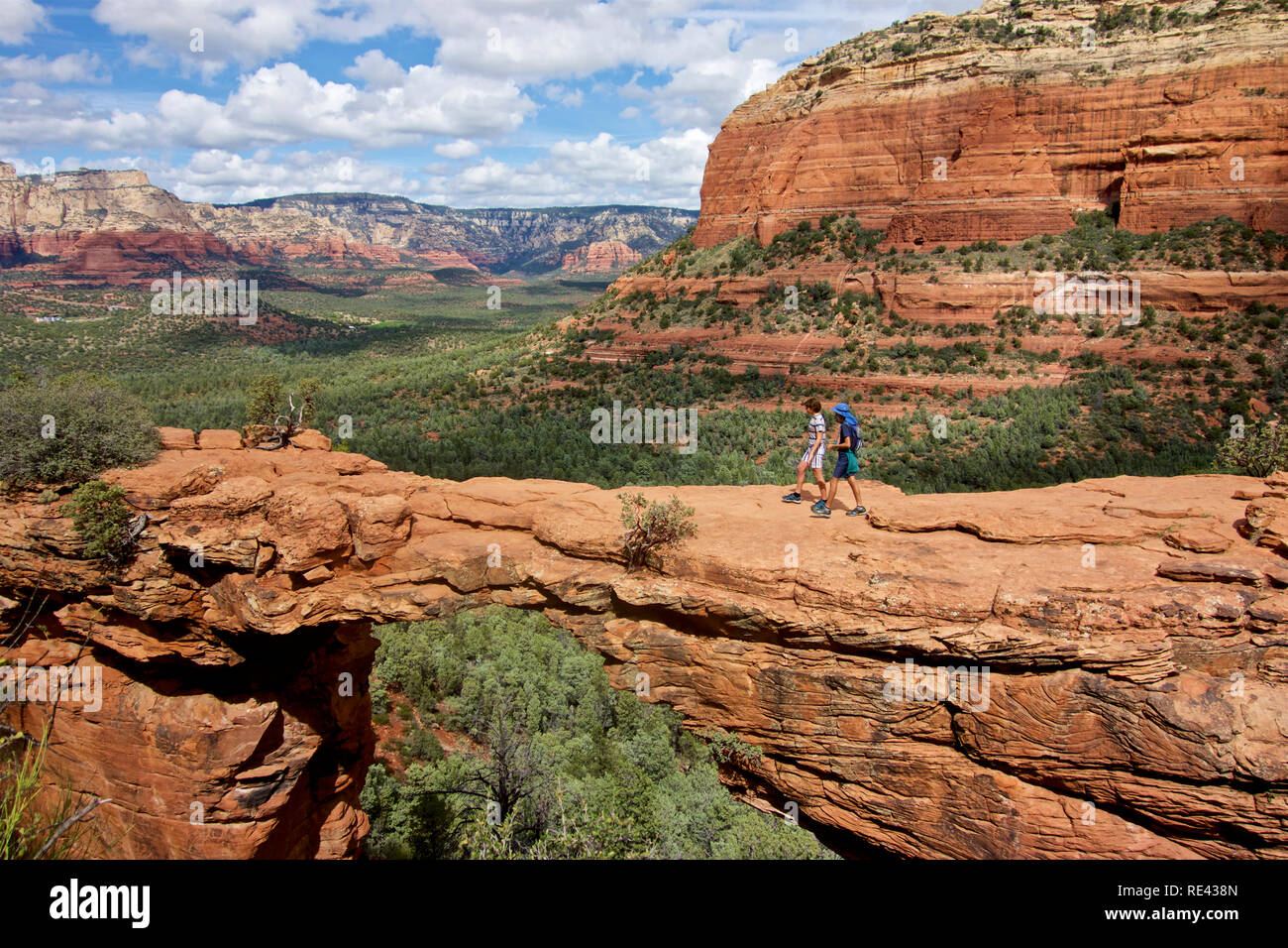 Randonnées Sedona Banque D'Images