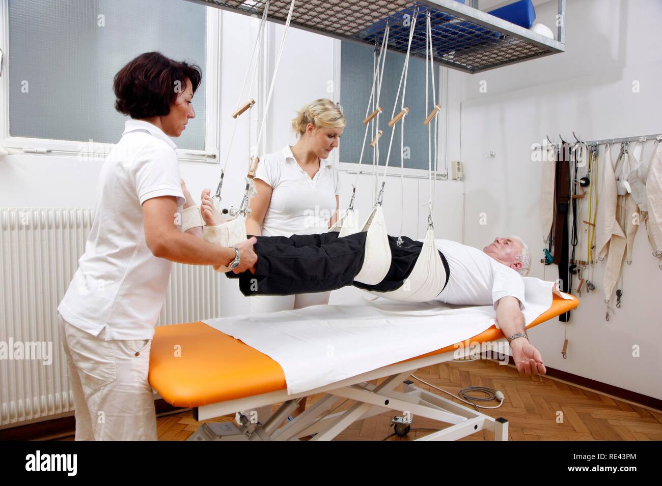 La physiothérapie, la thérapie physique service d'un hôpital, d'hospitalisation et le traitement ambulatoire des patients, Gelsenkirchen Banque D'Images