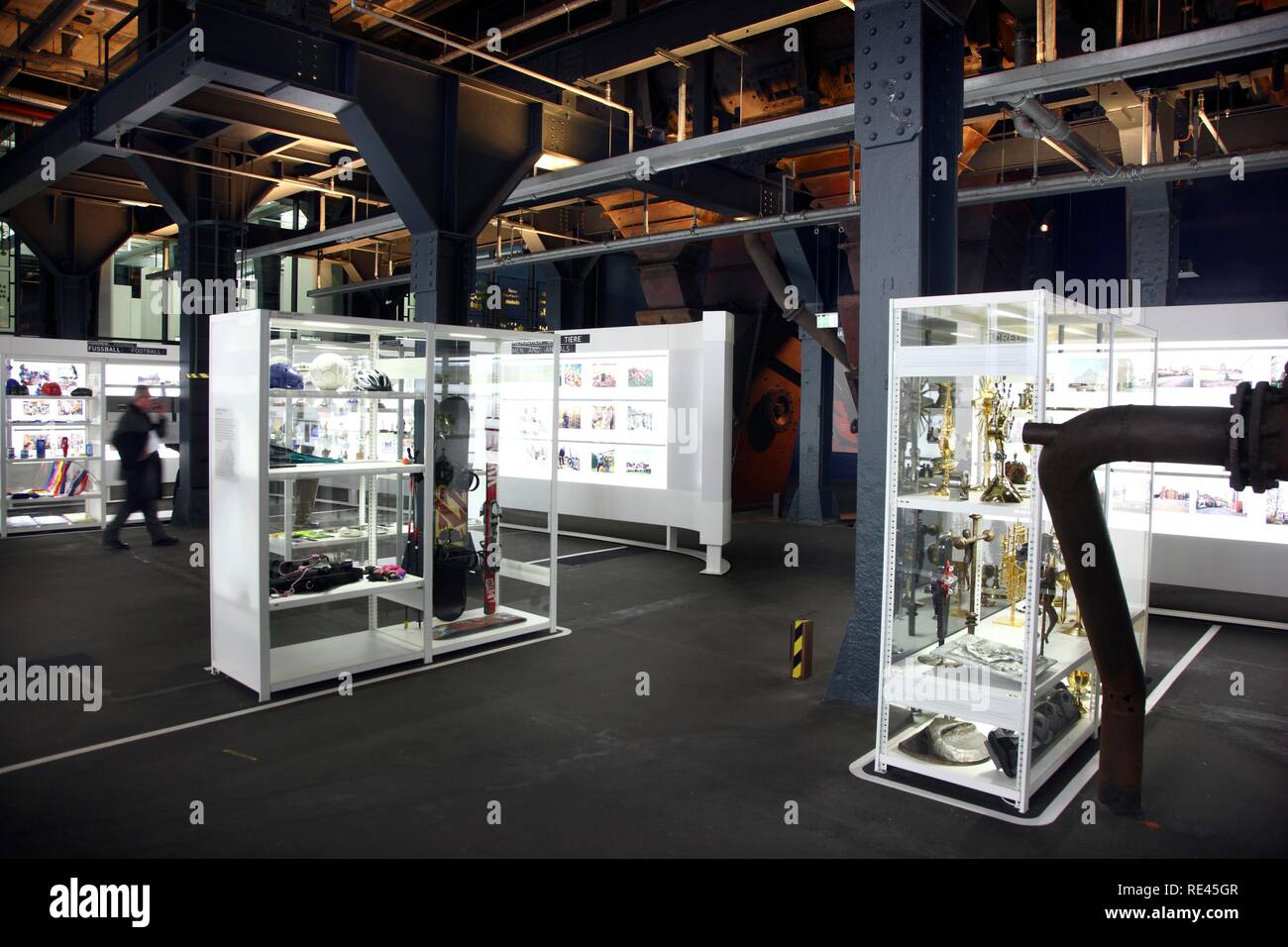 Le nouveau musée Ruhrmuseum, ouvert en janvier 2010, l'année capitale, dans l'ancienne usine de lavage du charbon de la Zeche Banque D'Images