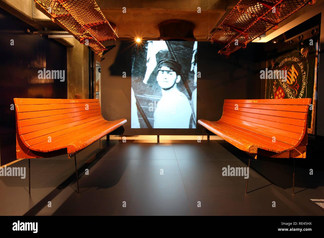 Le nouveau musée Ruhrmuseum, ouvert en janvier 2010, l'année capitale, dans l'ancienne usine de lavage du charbon de la Zeche Banque D'Images