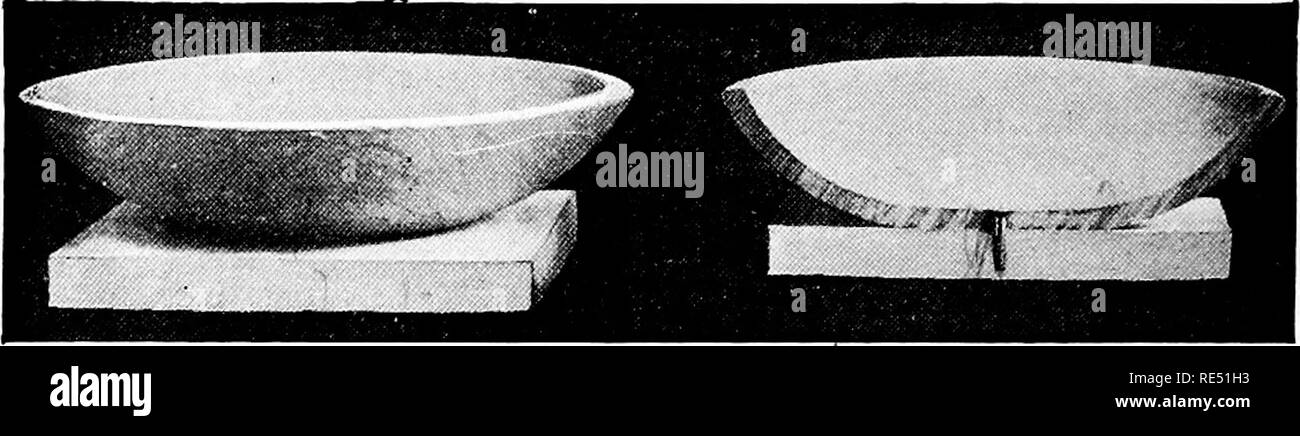 . La norme nationale livre d'assise. Les pigeons. Vieux-STYLE N:q;ST PAN. Plat de l'eau. Grande commode à langer. Petite commode à langer. Vous ne devez pas utiliser le bon vieux nid pigeon ou pan plat de l'eau ouverte.. Le bois-FIBRE NID. C'est faite en une taille (9 pouces de diamètre de la cuvette). Pour donner la stabilité, le bol peut être fixé sur une base par une vis. La première photo montre la vue perspective ; la seconde photo montre la moitié découpée. Tnis est la plus pratique pour San nid sensibilisation et de l'assise est d'avoir une énorme vente. Le bol peut être vissé directement au fond de la boîte du nid. (Voir page 48.). Veuillez noter que le Banque D'Images
