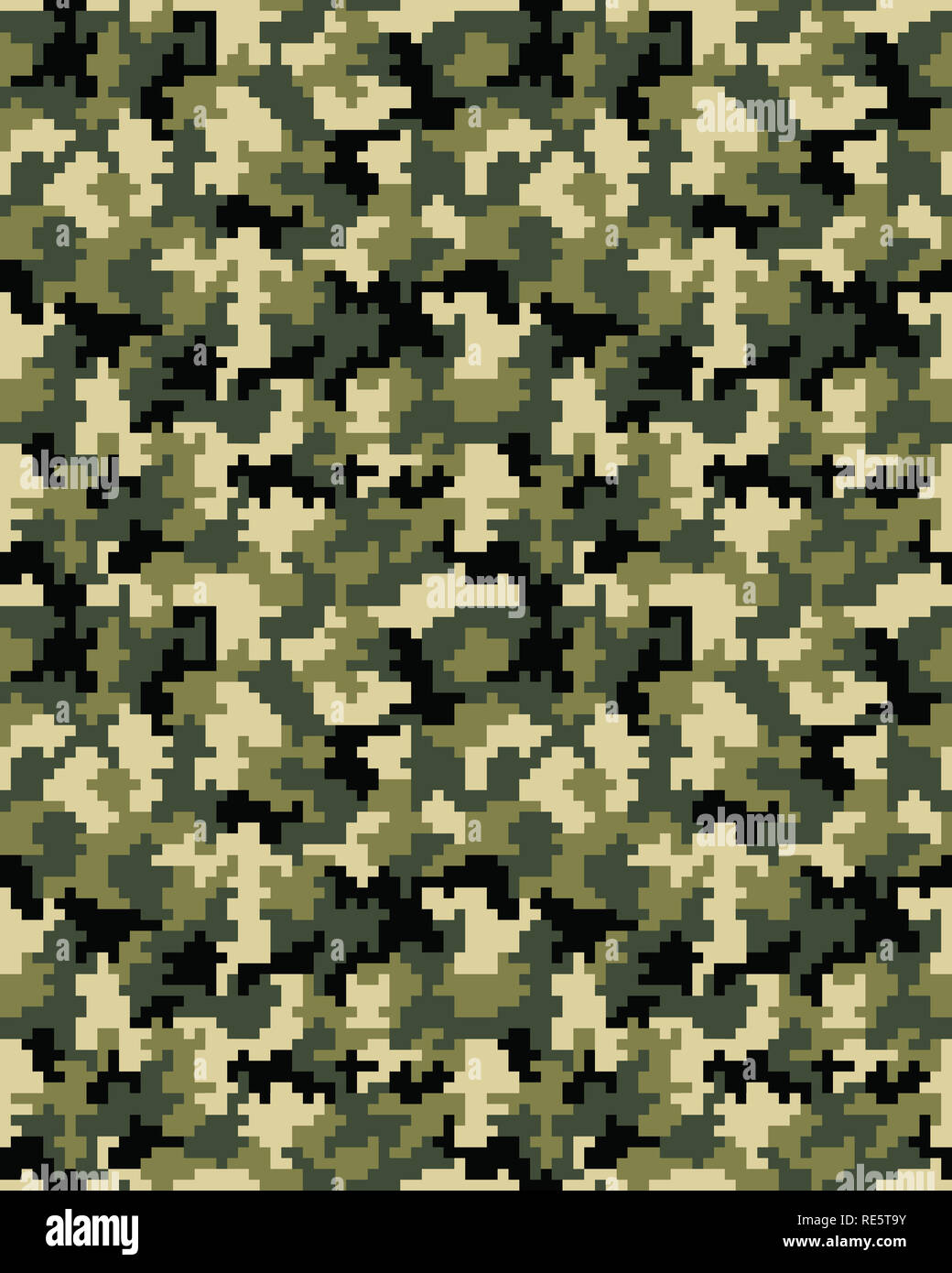 Motif de camouflage à la mode numérique, militaire imprimer .illustration  parfaite, papier peint Photo Stock - Alamy