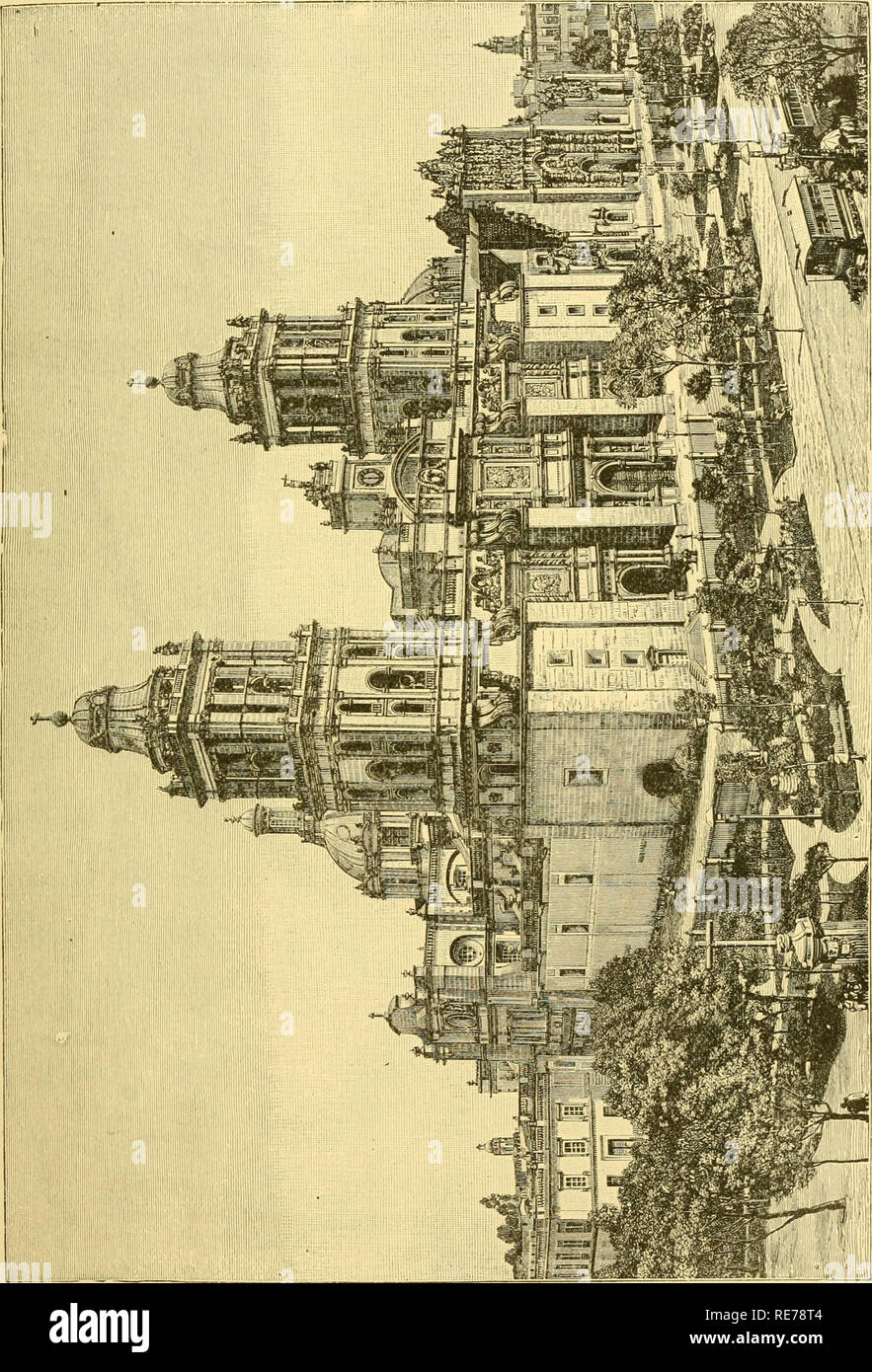 . La terre et ses habitants ... La géographie. Ville de Mexico. 119 et des pinacles, répandre largement sur la vaste plaine, et délimité dans le ciel voilé. distance par un amphithéâtre de montagnes majestueuses, s'harmonise complètement avec. Veuillez noter que ces images sont extraites de la page numérisée des images qui peuvent avoir été retouchées numériquement pour plus de lisibilité - coloration et l'aspect de ces illustrations ne peut pas parfaitement ressembler à l'œuvre originale.. Reclus, Elisée, 1830-1905 ; Ravenstein, Ernest George, 1834-1913 ; Keane, A. H. (Augustus Henry), 1833-1912. New York, D. Appleton and Company Banque D'Images