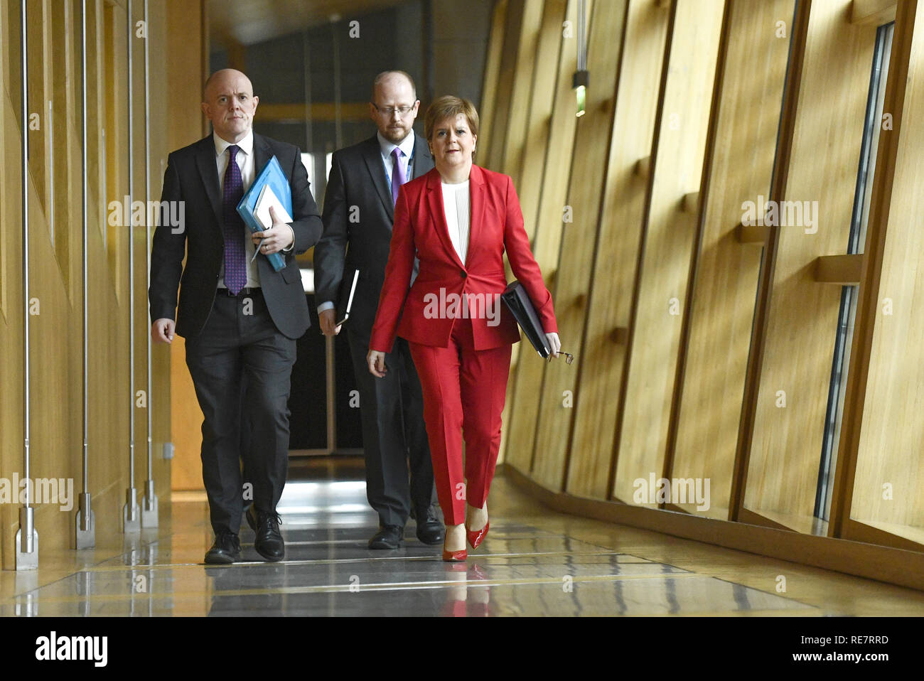 Les hommes politiques assistent aux questions du premier ministre écossais comprend : Nicola Sturgeon Où : Édinbourg, Royaume-Uni Quand : 20 Déc 2018 Crédit : Euan Cherry/WENN Banque D'Images