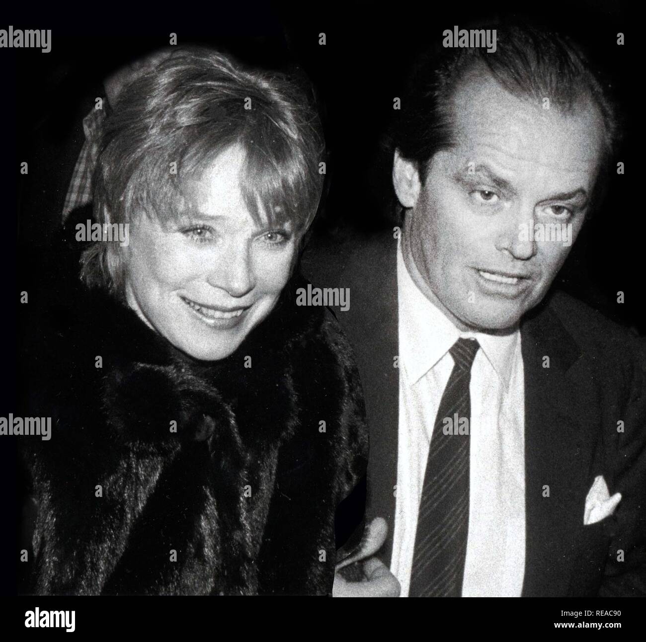Shirley Maclaine Jack Nicholson Banque D'Images
