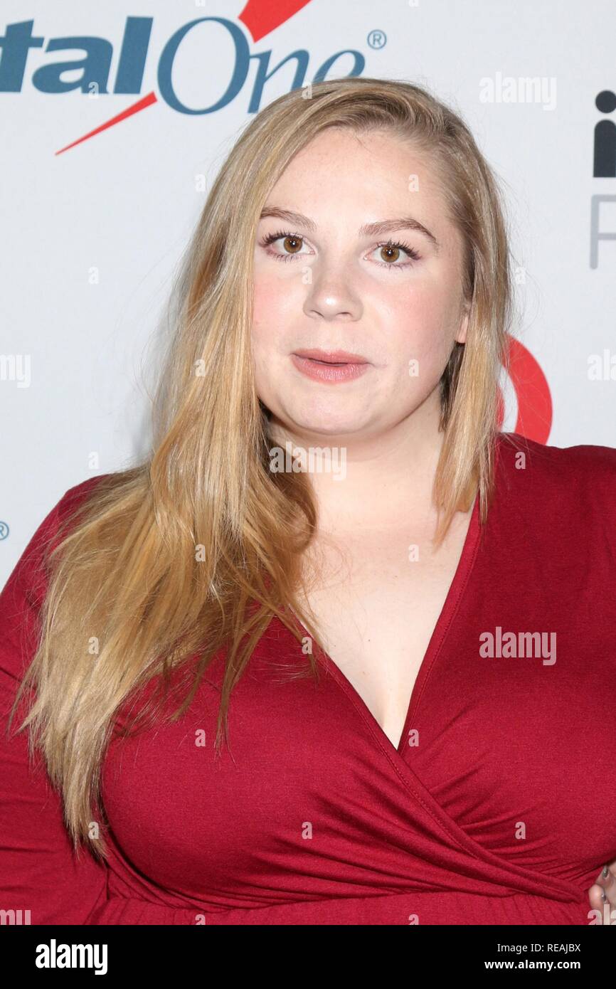 Amanda Weldin aux arrivées de Podcast iHeartRadio Awards présenté par Capital One, iHeartRadio Theatre Los Angeles, Burbank, CA, 18 janvier 2019. Photo par : Priscilla Grant/Everett Collection Banque D'Images