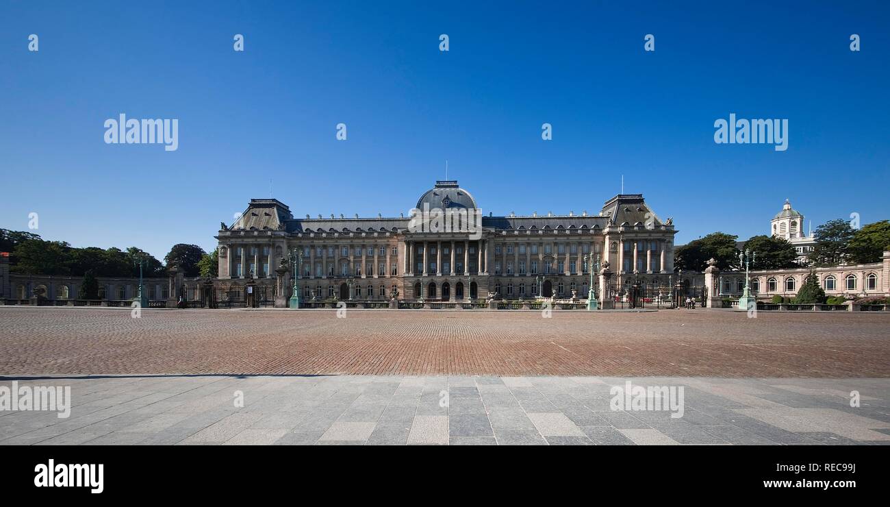 Palais Royal, Palais Royal, Bruxelles, Brabant, Belgique, Europe Banque D'Images