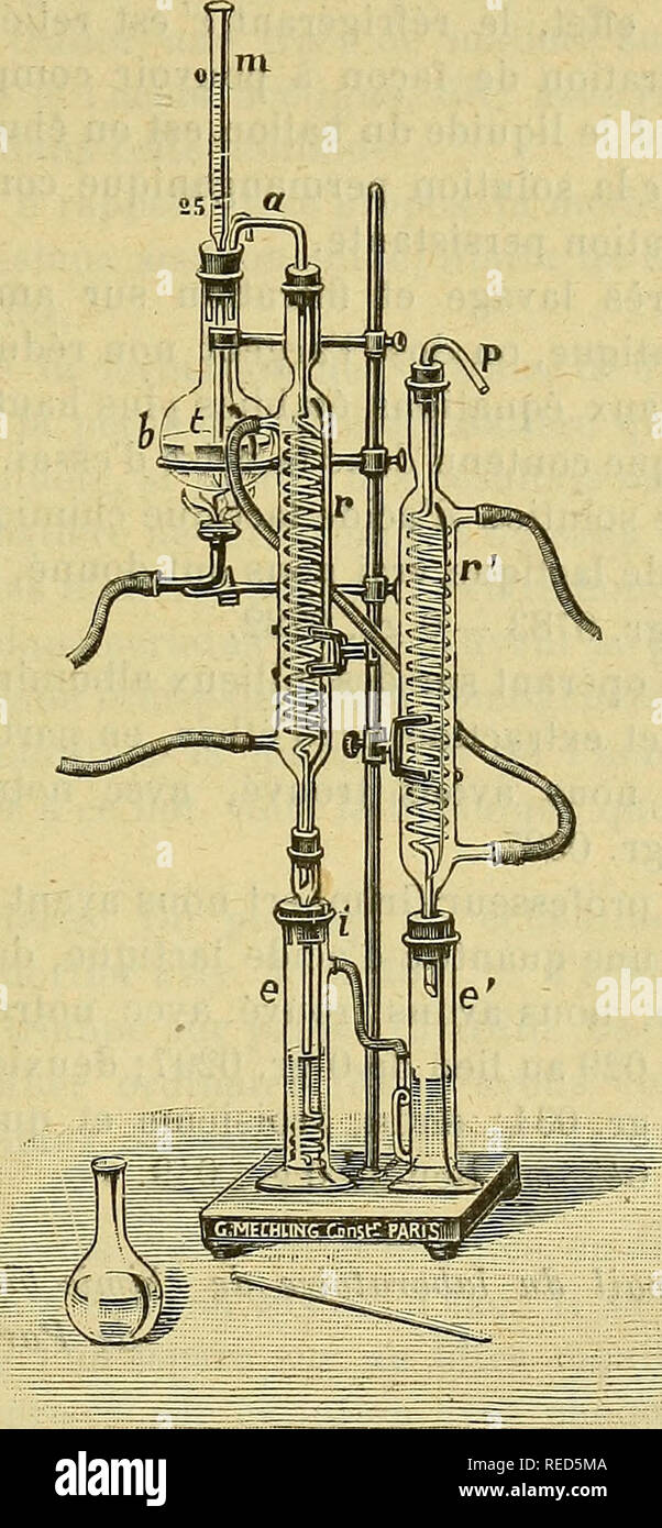 . Comptes rendus des sÃ©ances de la SociÃ©tÃ© de biologie et de ses filiales. La biologie. DU 26 AVRIL 901 SÃANCE une quantitÃ© d'acide lactique que nous y avions ajoutÃ©e, sans passer par l'extraction Ã©thÃ©rÃ©e qui constitue la deuxiÃ ¨ me difficultÃ©. B. Extraction â Ã©thÃ©rÃ©e. Comme l'intÃ©grale de l'extraction de l'acide lactique en milieu aqueux est impossible, nous avons concentrÃ©, au bain-marie, en consistance sirupeuse, le liquide obtenu aprÃ¨s fils trai- tement au rÃ©actif de Patein et qui, ayant Ã©tÃ© neutralisÃ©, con- tient l'acide lactique Ã l'Ã©tat de lactate de soude. Nous ajoutons 1 Ã 2 Banque D'Images