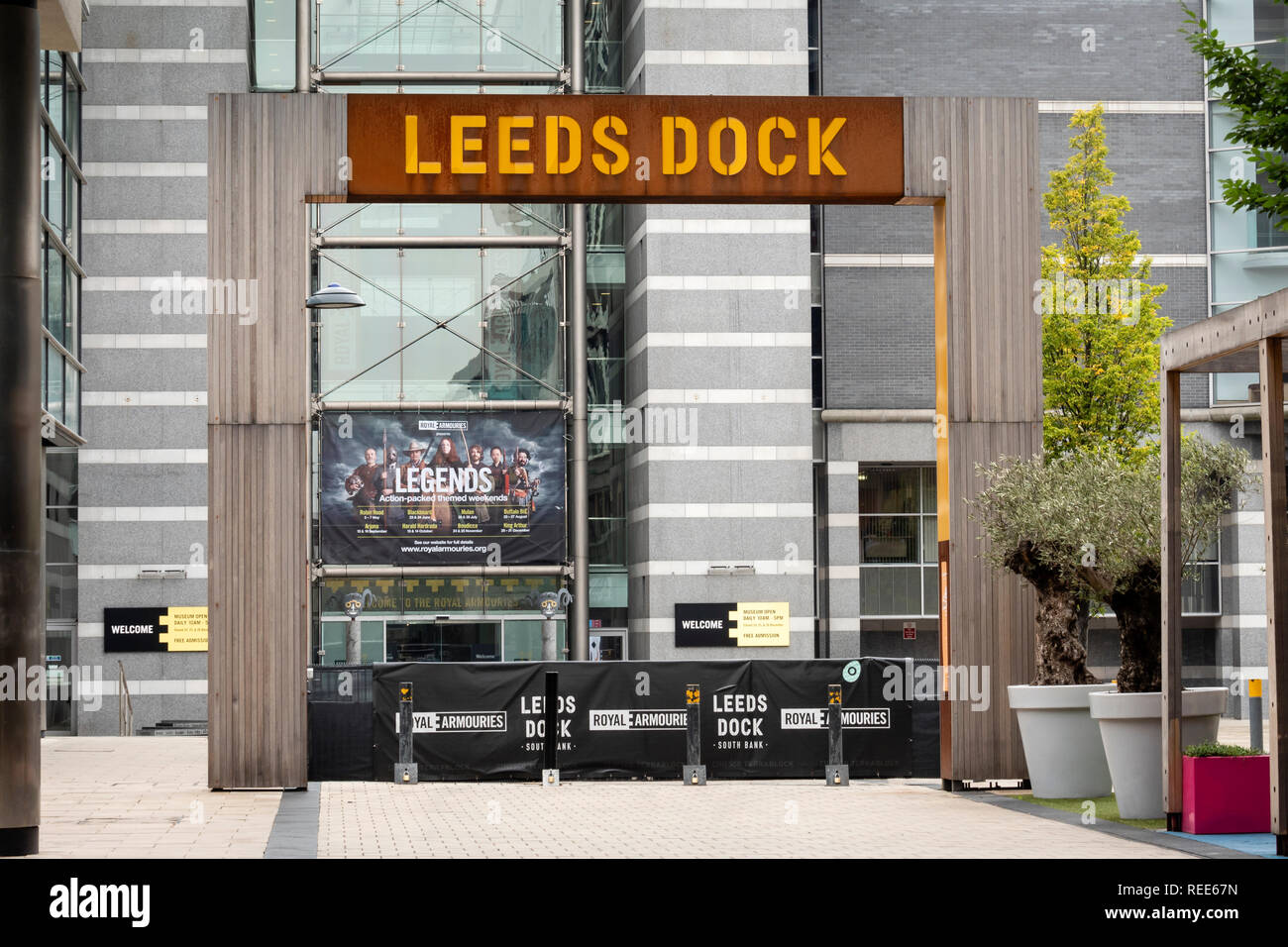 Dock de Leeds Leeds West Yorkshire Angleterre Banque D'Images