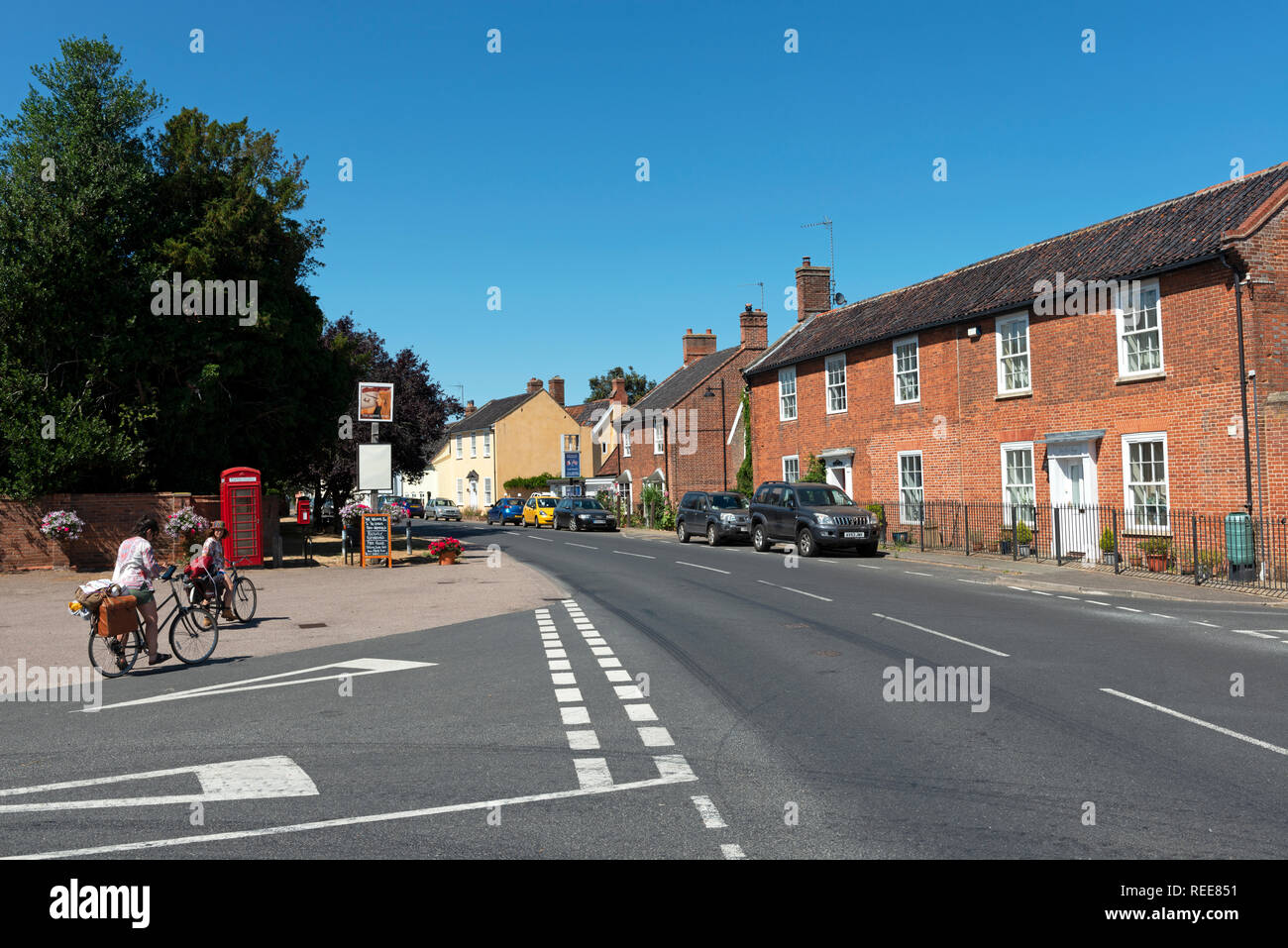 Bramfield, Suffolk, Angleterre. Banque D'Images