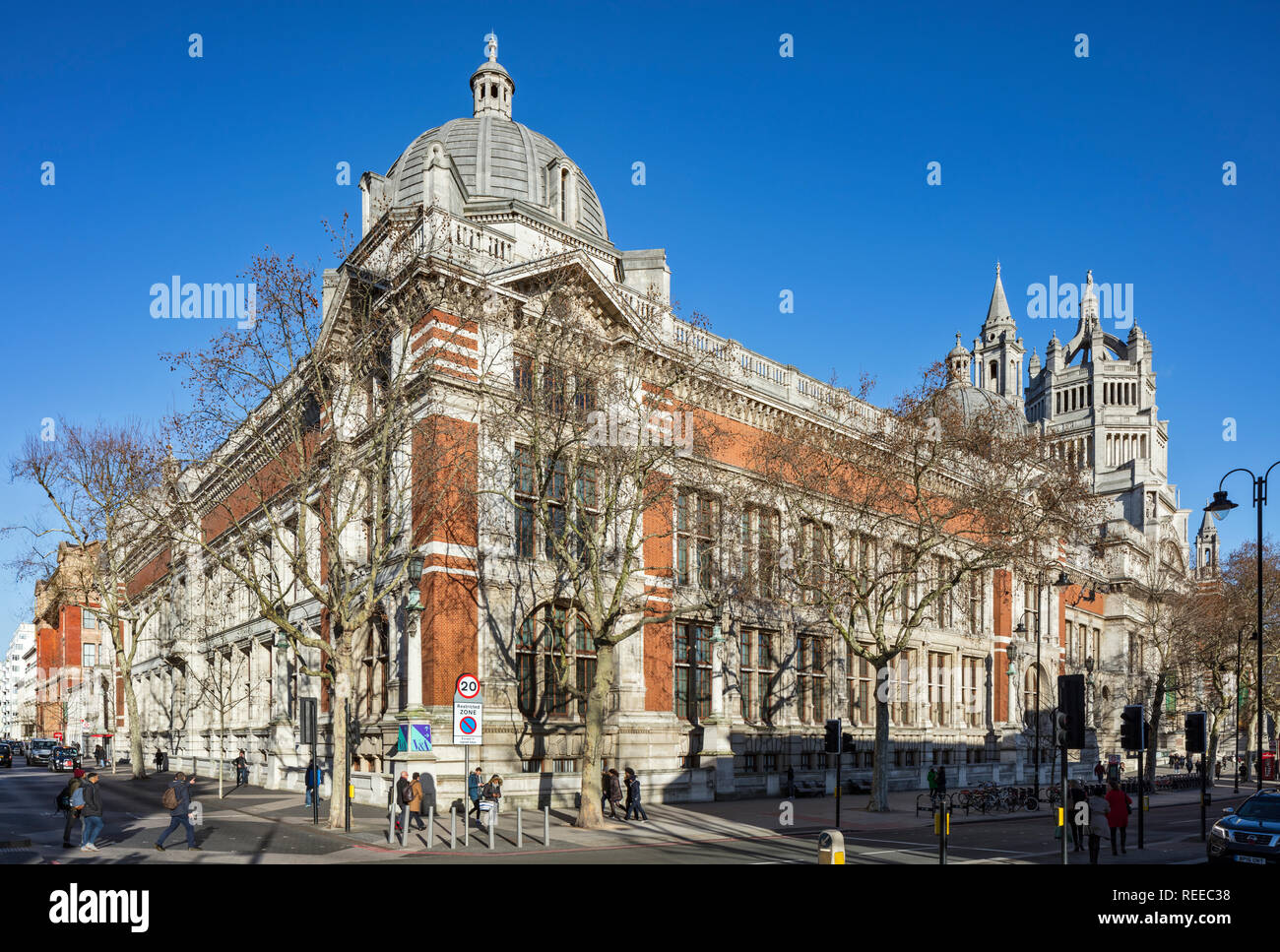 Victoria and Albert Museum Banque D'Images