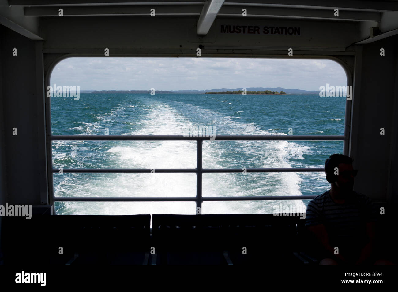 Stradbroke water taxi Banque de photographies et d’images à haute résolution Alamy