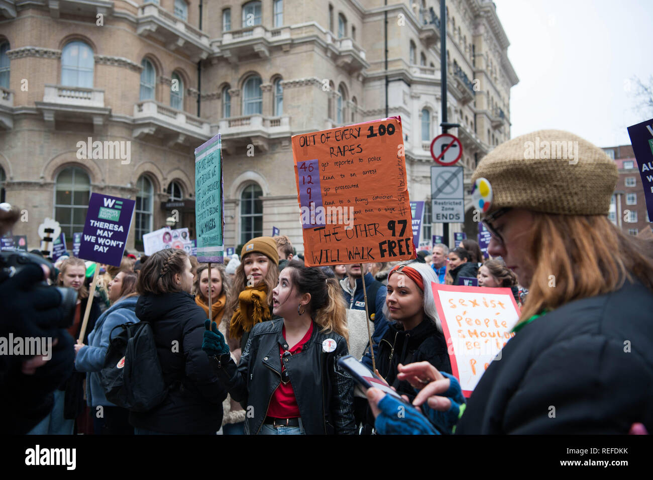 Londres, Royaume-Uni. 19 janvier 2019. Une tradition annuelle qui est devenue un événement mondial important depuis son lancement en 2017. Banque D'Images