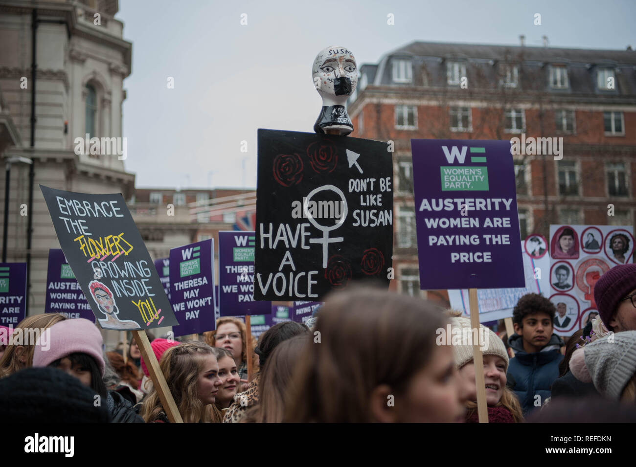 Londres, Royaume-Uni. 19 janvier 2019. Une tradition annuelle qui est devenue un événement mondial important depuis son lancement en 2017. Banque D'Images