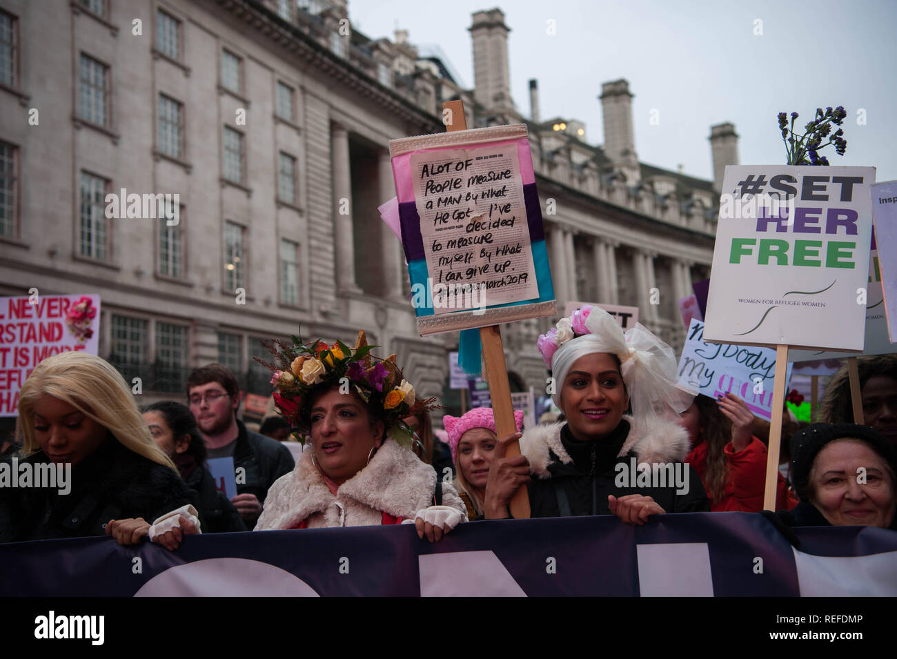 Londres, Royaume-Uni. 19 janvier 2019. Une tradition annuelle qui est devenue un événement mondial important depuis son lancement en 2017. Banque D'Images