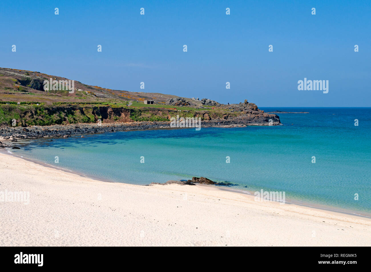 Porthmeor beach, st.ives, Cornwall, England, UK. Banque D'Images