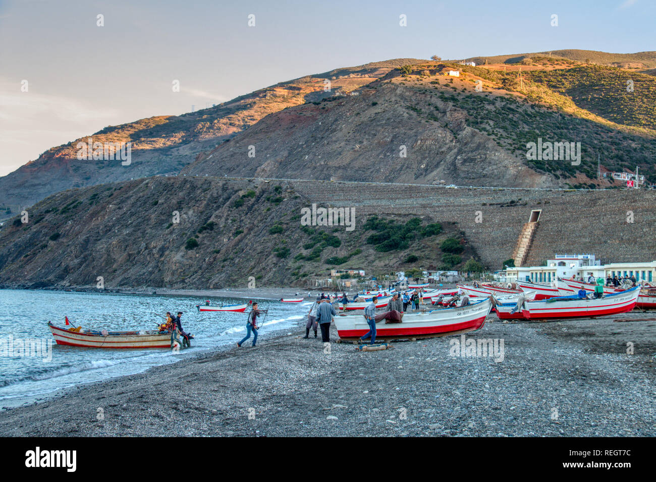 Oued Laou Chefchaouen Maroc Le 3 Novembre 2018 Les