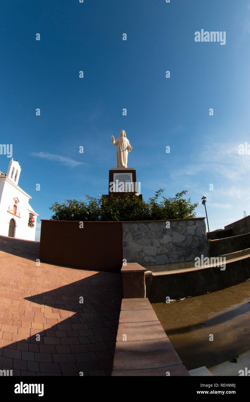 Chapelle Notre Dame du remède à Velez Malaga Espagne Banque D'Images