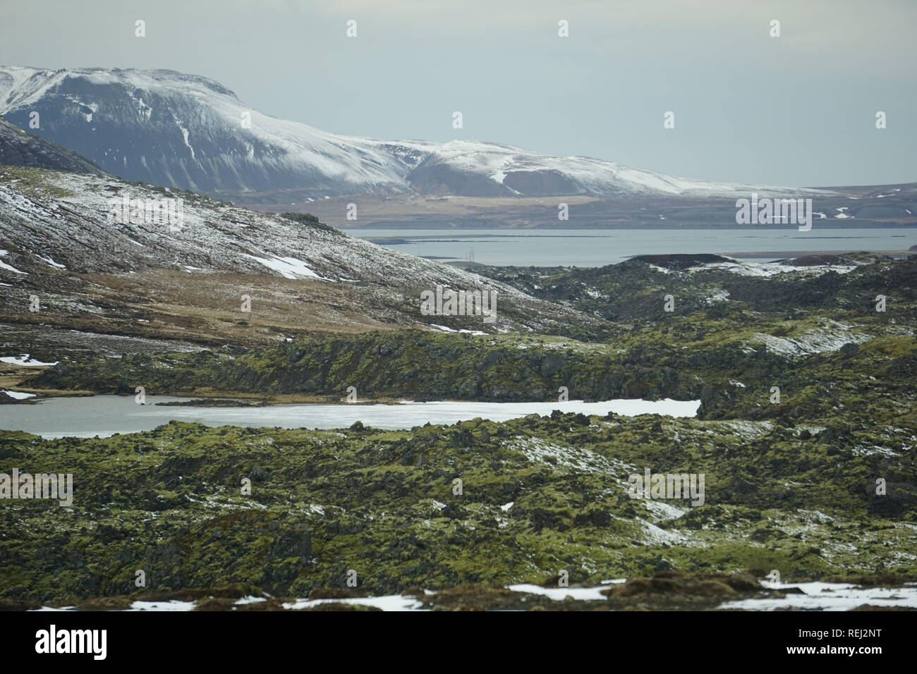 Le magnifique paysage de l'Islande Banque D'Images