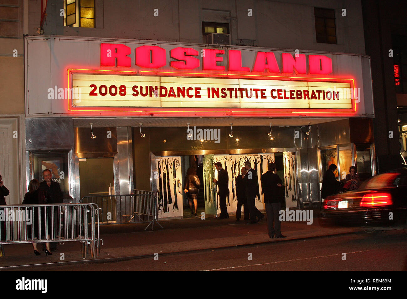 New York, NY - 27 Octobre : (extérieur) au Festival du Film de Sundance 2008 gala de financement au Hammerstein Ballroom le Lundi, Octobre 27, 2008 à New Yo Banque D'Images