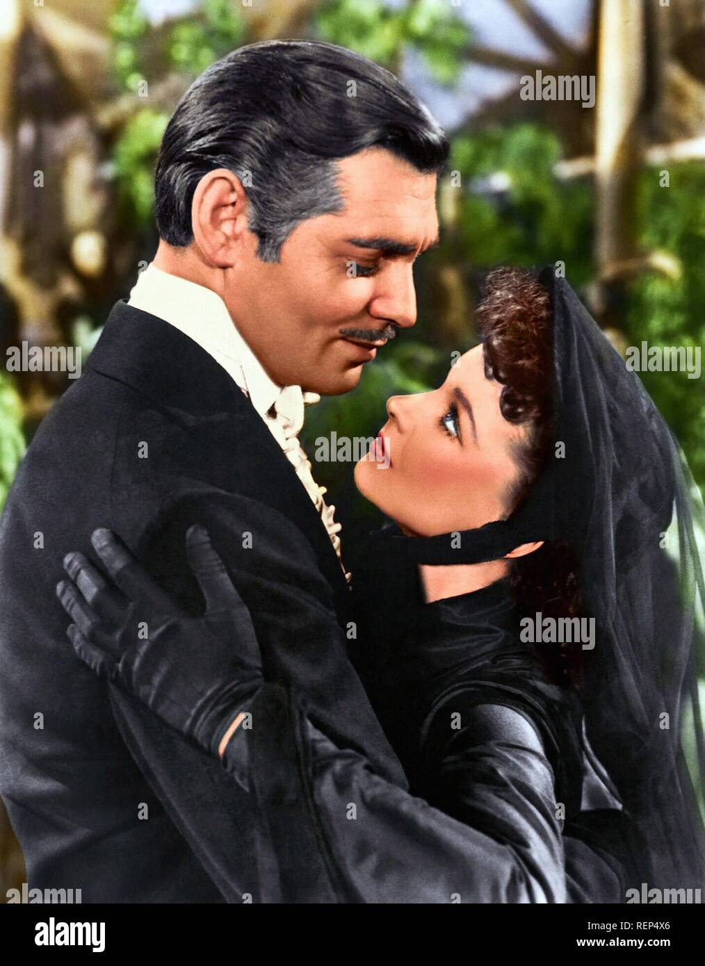 Autant en emporte le vent Année : 1939 USA Réalisateur : Victor Fleming Clark Gable, Vivien Leigh Banque D'Images