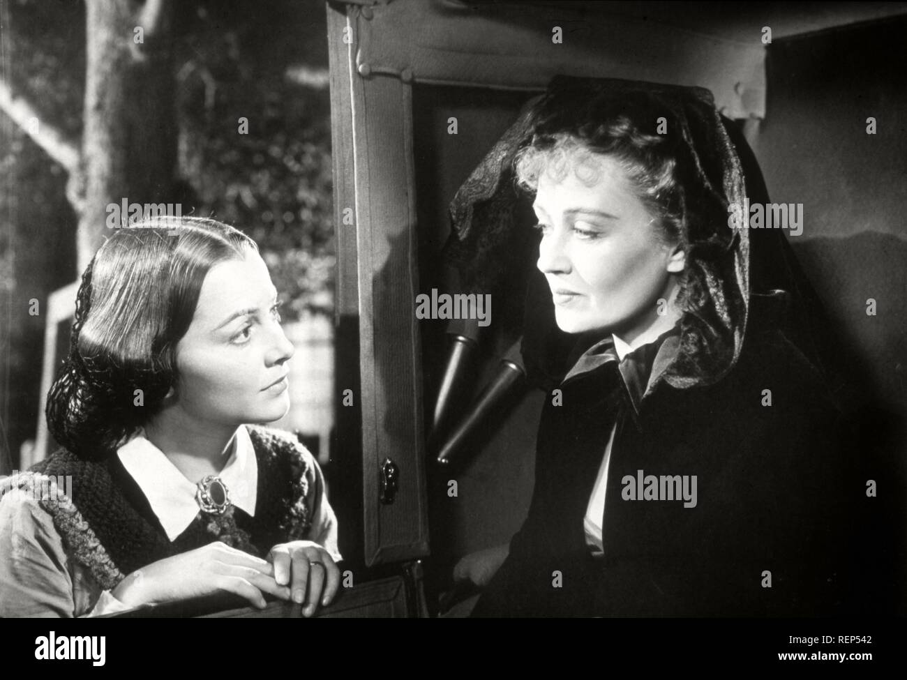 Autant en emporte le vent Année : 1939 USA Réalisateur : Victor Fleming Olivia de Havilland, Ona Munson Banque D'Images