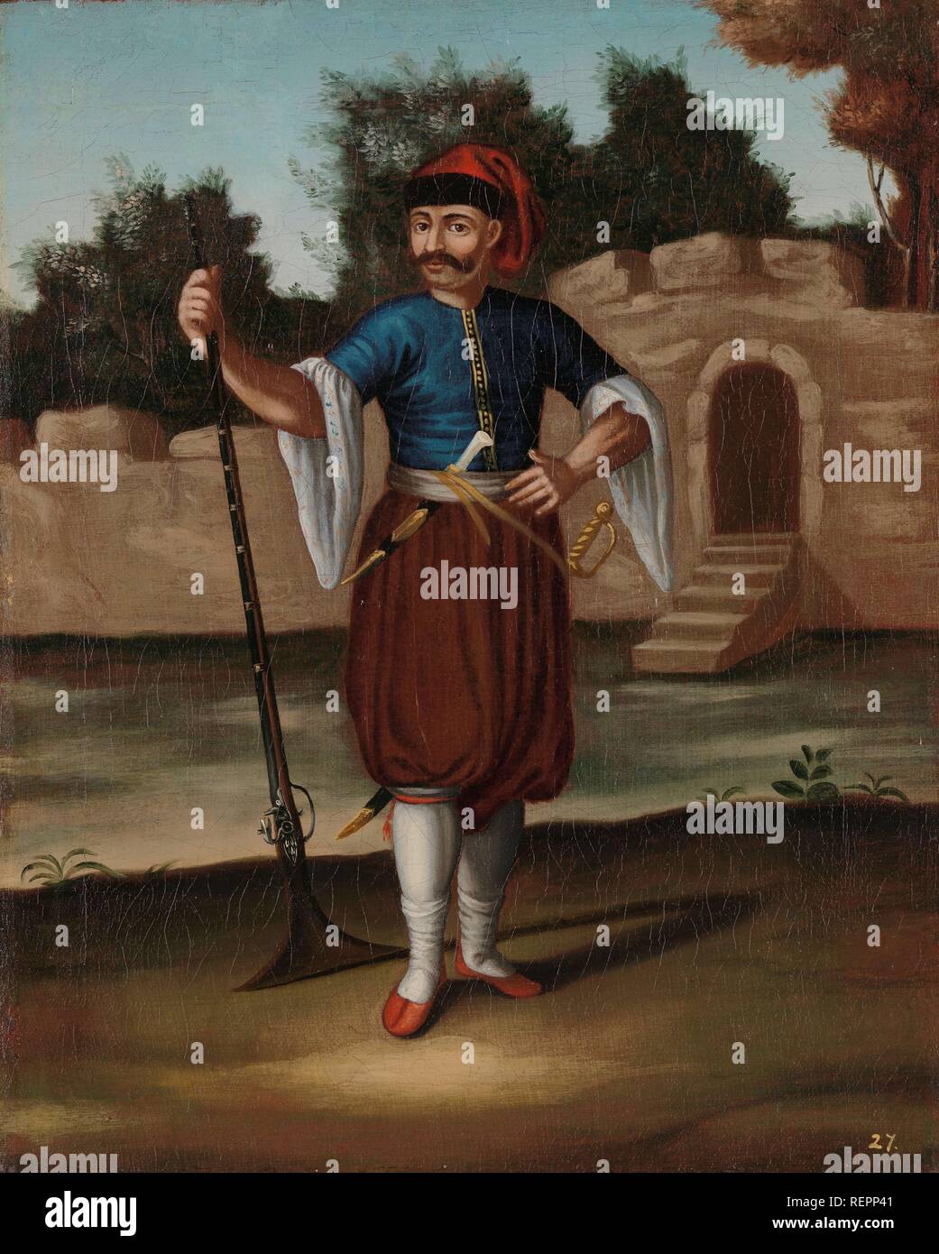 Jouet peint soldat albanais 54 mm en prévente | Musée Jouet peint soldat albanais 54 mm en prévente | Musée