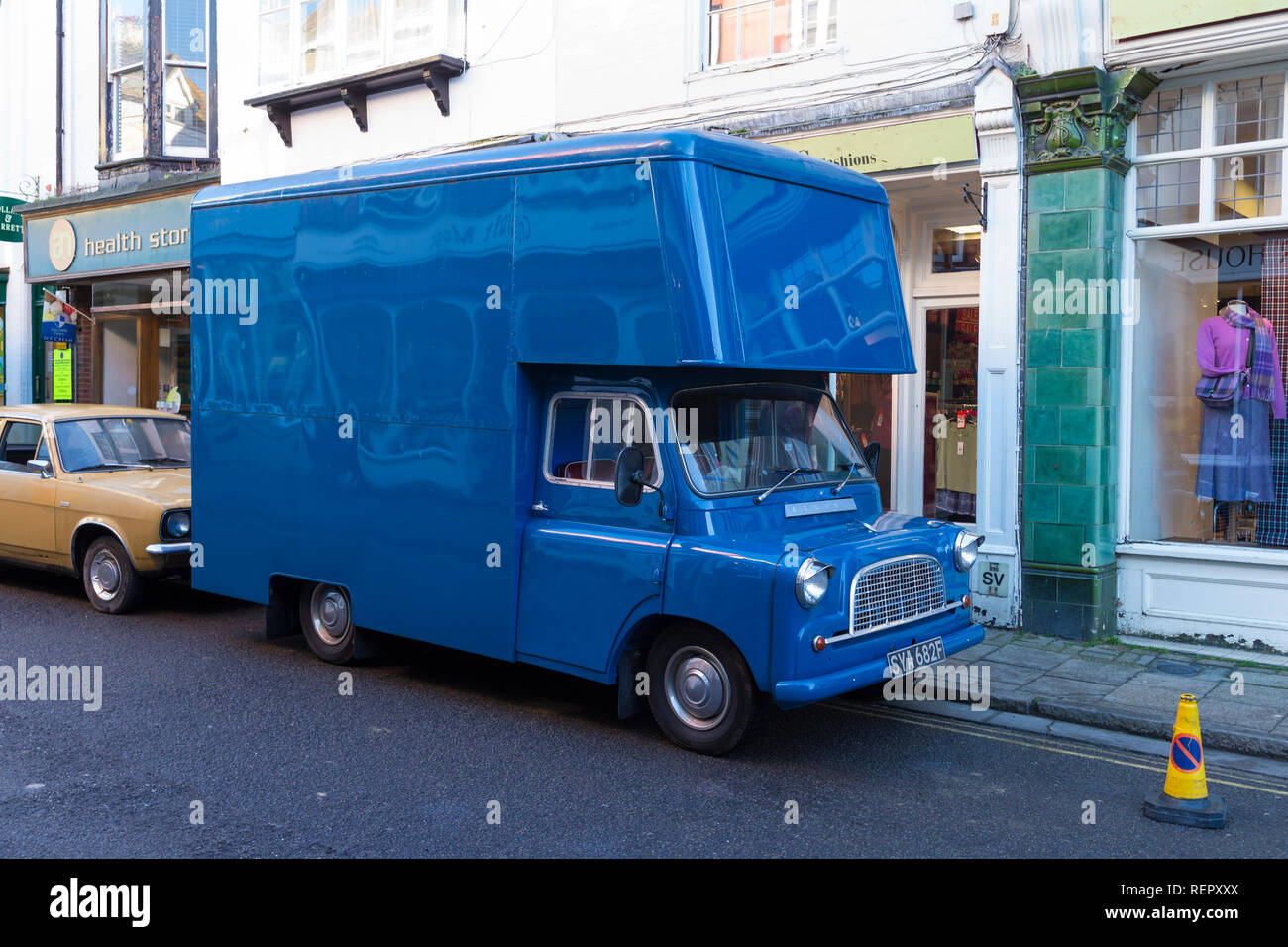 Bedford CA van de Luton, stationné à Rye, East Sussex, UK Banque D'Images