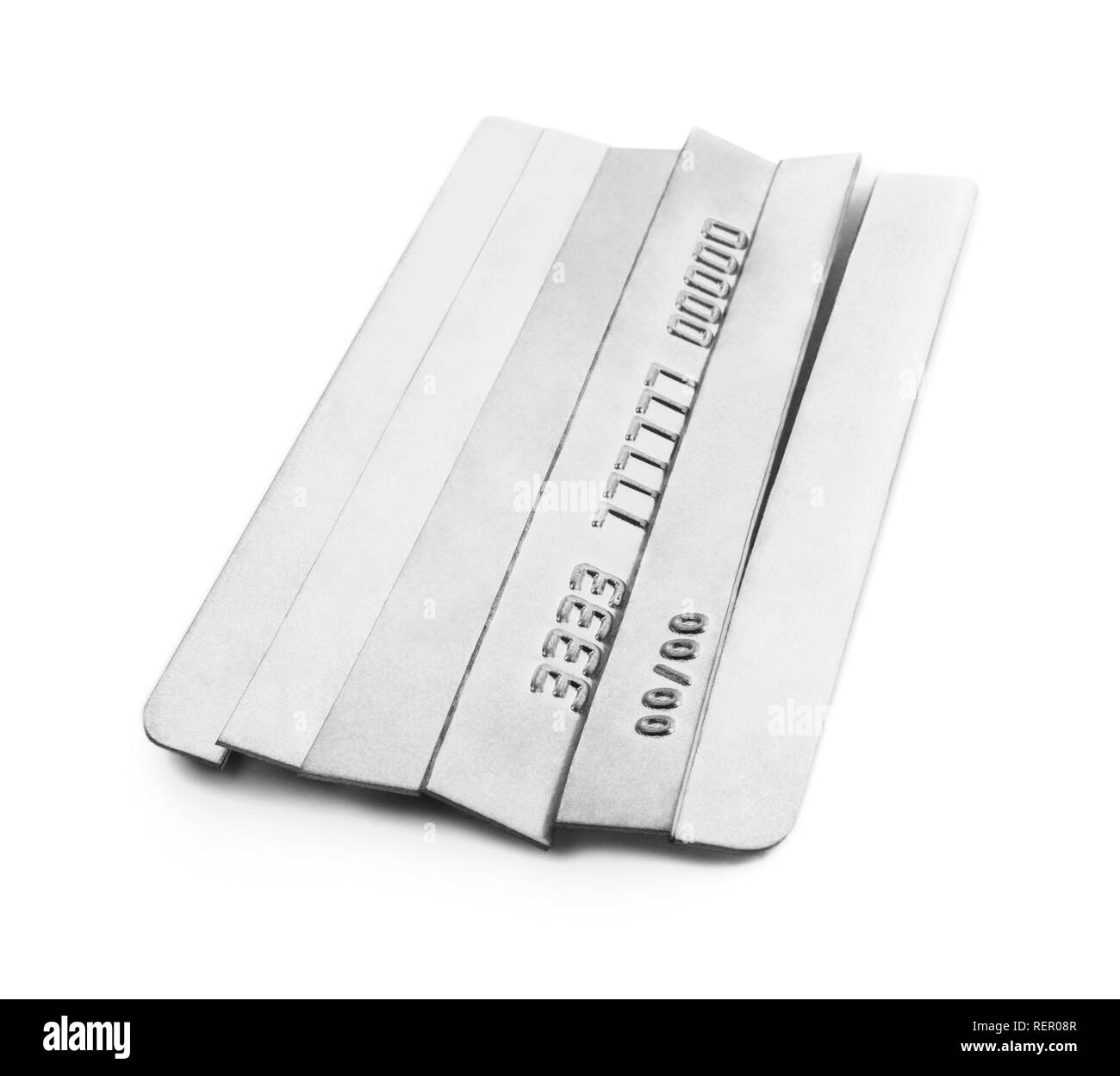 Fabricants de cartes de crédit. La réduction de la dette des consommateurs de carte de crédit. Banque D'Images