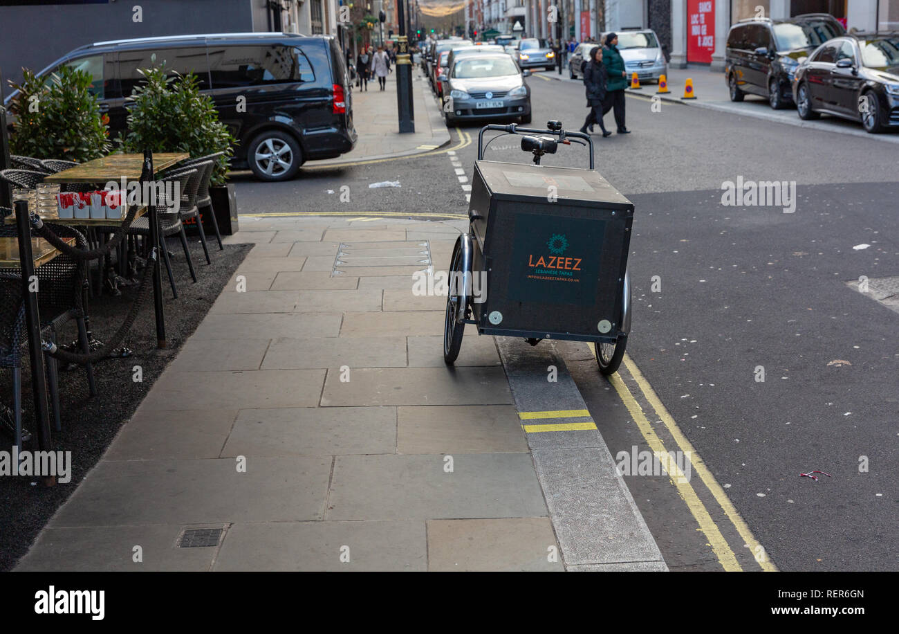 Lazeez, Tapas, restaurant libanais, Londres Banque D'Images