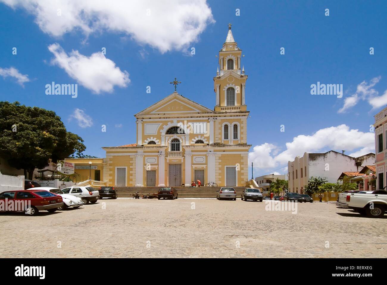 Église São Frei Pedro Gonçalves, João Pessoa, Paraíba, Brésil Ville, en Amérique du Sud Banque D'Images