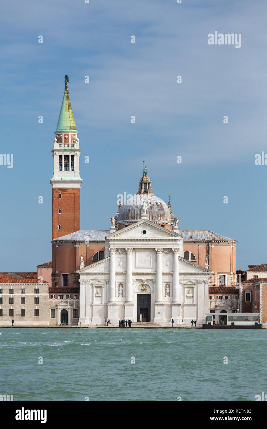 L'église San Giorgio Maggiore à Venise, Italie Banque D'Images