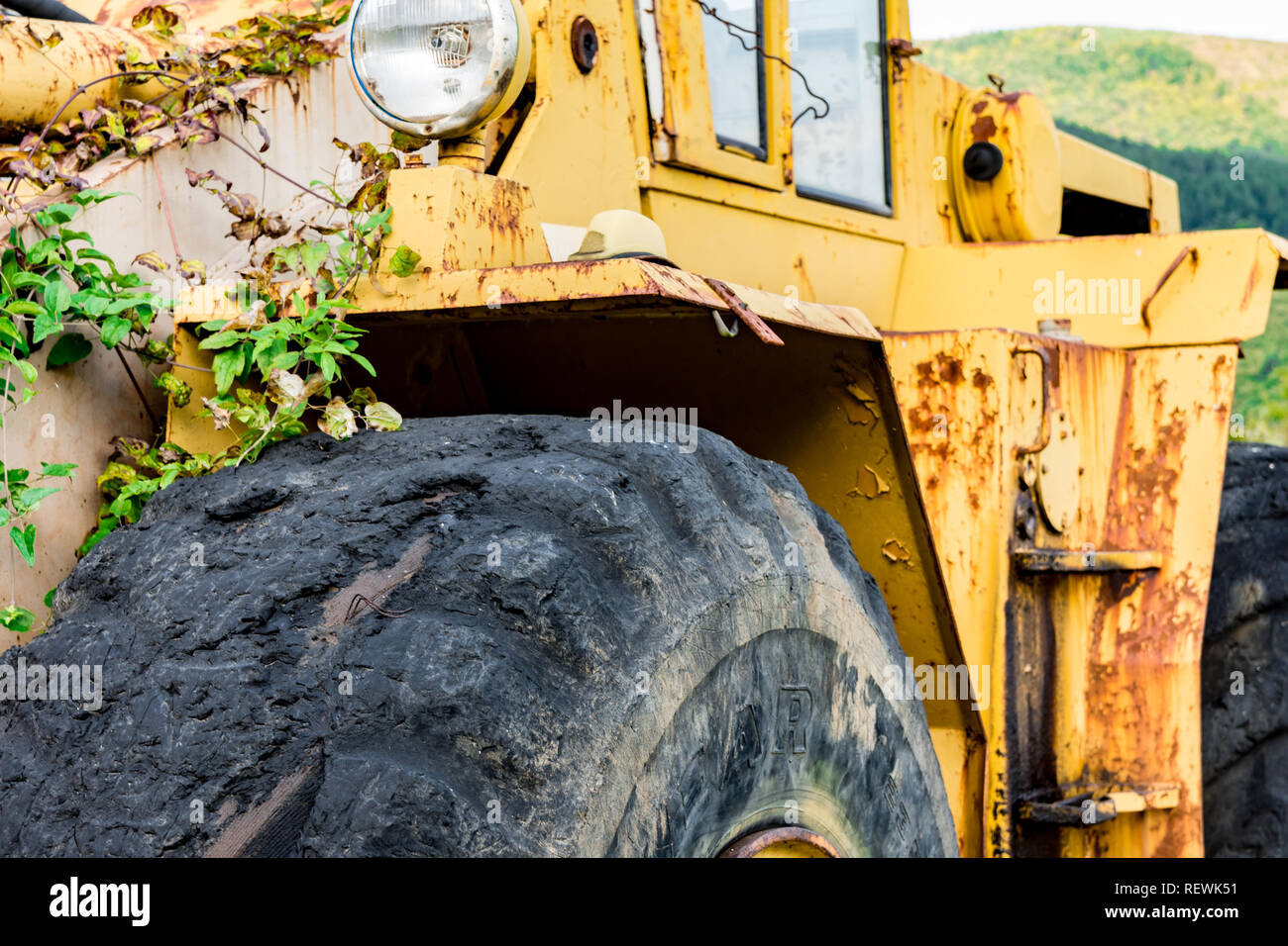 Chargeur de pneu en caoutchouc Banque de photographies et d'images à haute  résolution - Alamy
