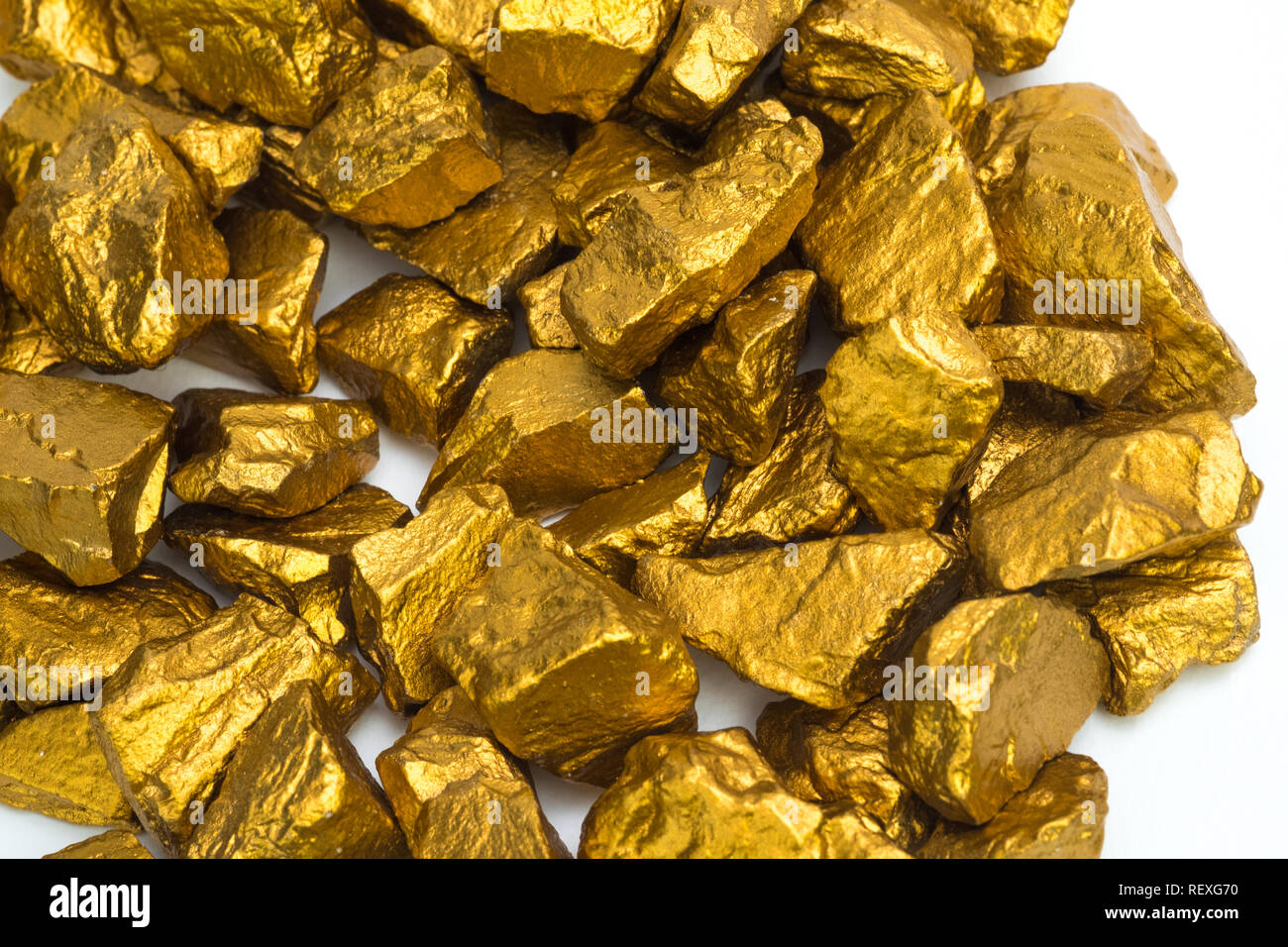 Un tas de pépites d
