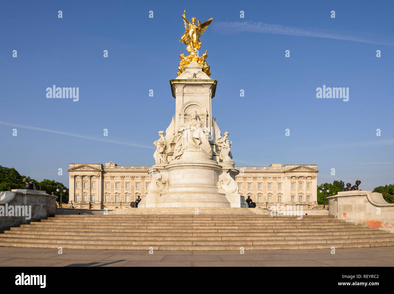 Queen Victoria Memorial Londres, Angleterre, Iles, Europa Banque D'Images