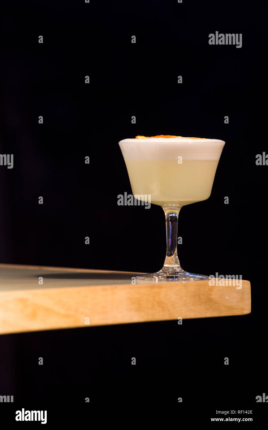 Cocktail de gin Banque D'Images