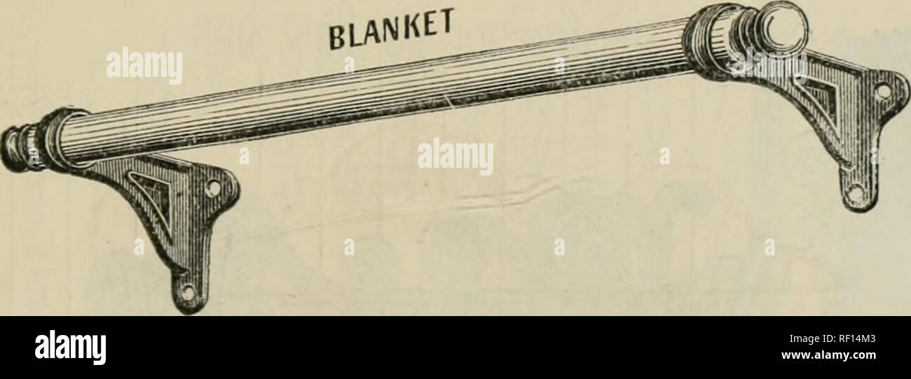 . Catalogue de l'amélioration et breveté des raccords et des appareils stables, laiton nickelé, bronzé et la volaille ; appareils de triage, dog kennels, porte et fenêtres, &c., &amp;amp;c.. Samuel S. Bent (Firm : New York, N. Y. ) ; Chevaux ; accessoires ; stable ; Ferronnerie ; poulets Kennels. N° 1, Swing, BKACKET COUVERTURE (ouvert).^^ Japanned, galvanisé et plaqué or.. N° 3, droit support de couverture. Galvanisé, Japanned et plaqué or.. Veuillez noter que ces images sont extraites de la page numérisée des images qui peuvent avoir été retouchées numériquement pour plus de lisibilité - coloration et l'aspect de ces illustrations ne peut pas Banque D'Images