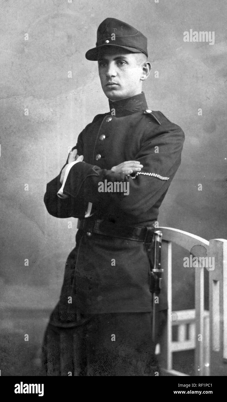 Soldat roumain Banque D'Images