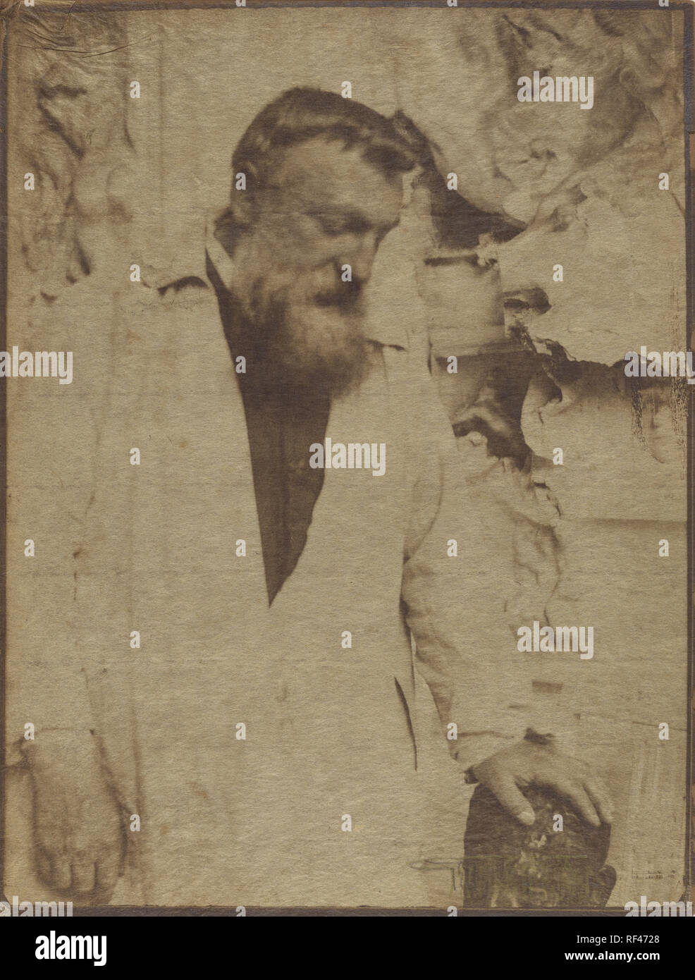 Auguste Rodin] ; Gertrude Käsebier (américain, 1852 - 1934) ; Paris, France  ; 1905 ; platine imprimer ; 33,8 x 25,6 cm (13 x 10 5/16 1/16 in.) ;  87.XM.59,41 Photo Stock - Alamy