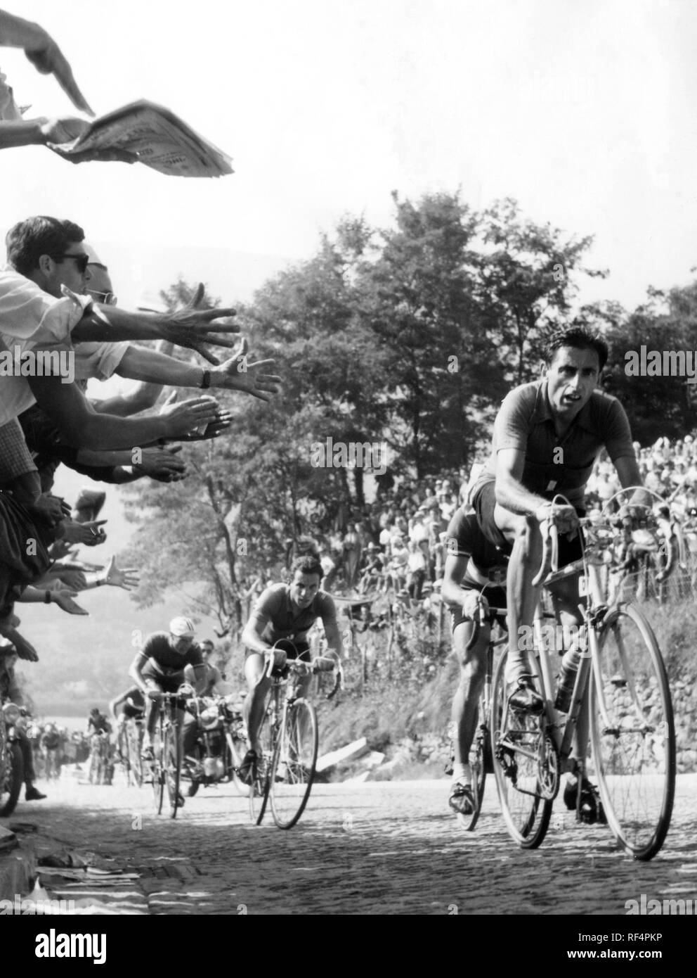 Fausto Coppi, 1953 Banque D'Images