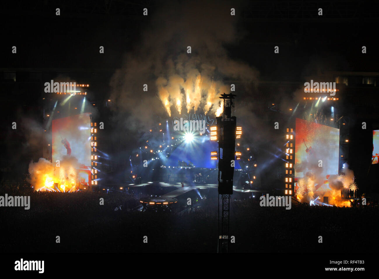 AC/DC live au stade de Wembley, le 4 juillet 2015 Banque D'Images
