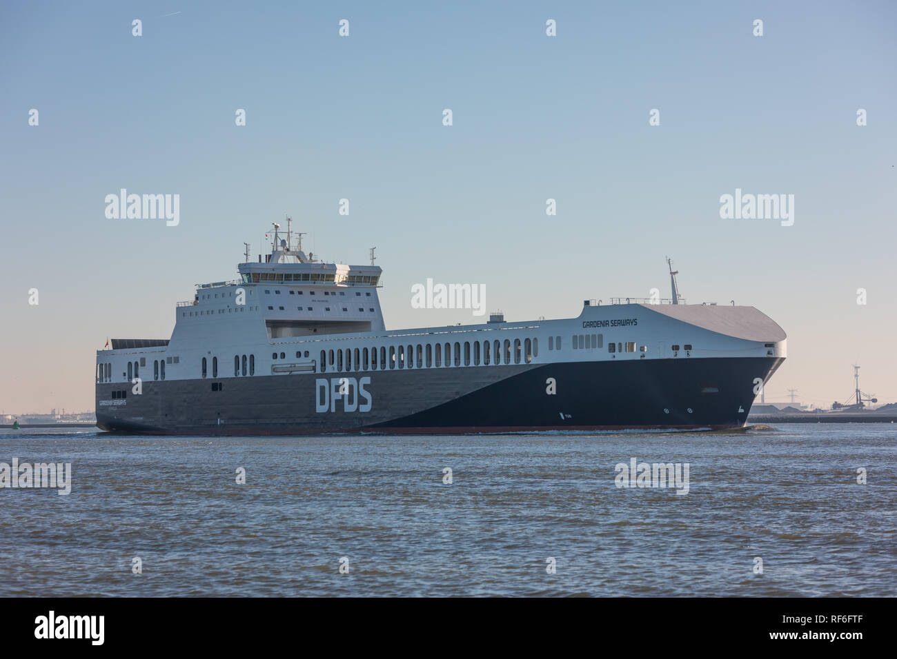 Hoek van Holland, PaysBas le 20 janvier 2019 location de bateau