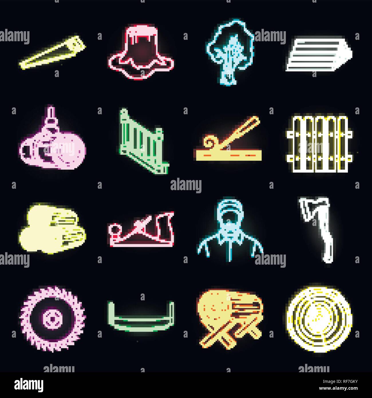 Croix tombante Banque d'images vectorielles - Alamy