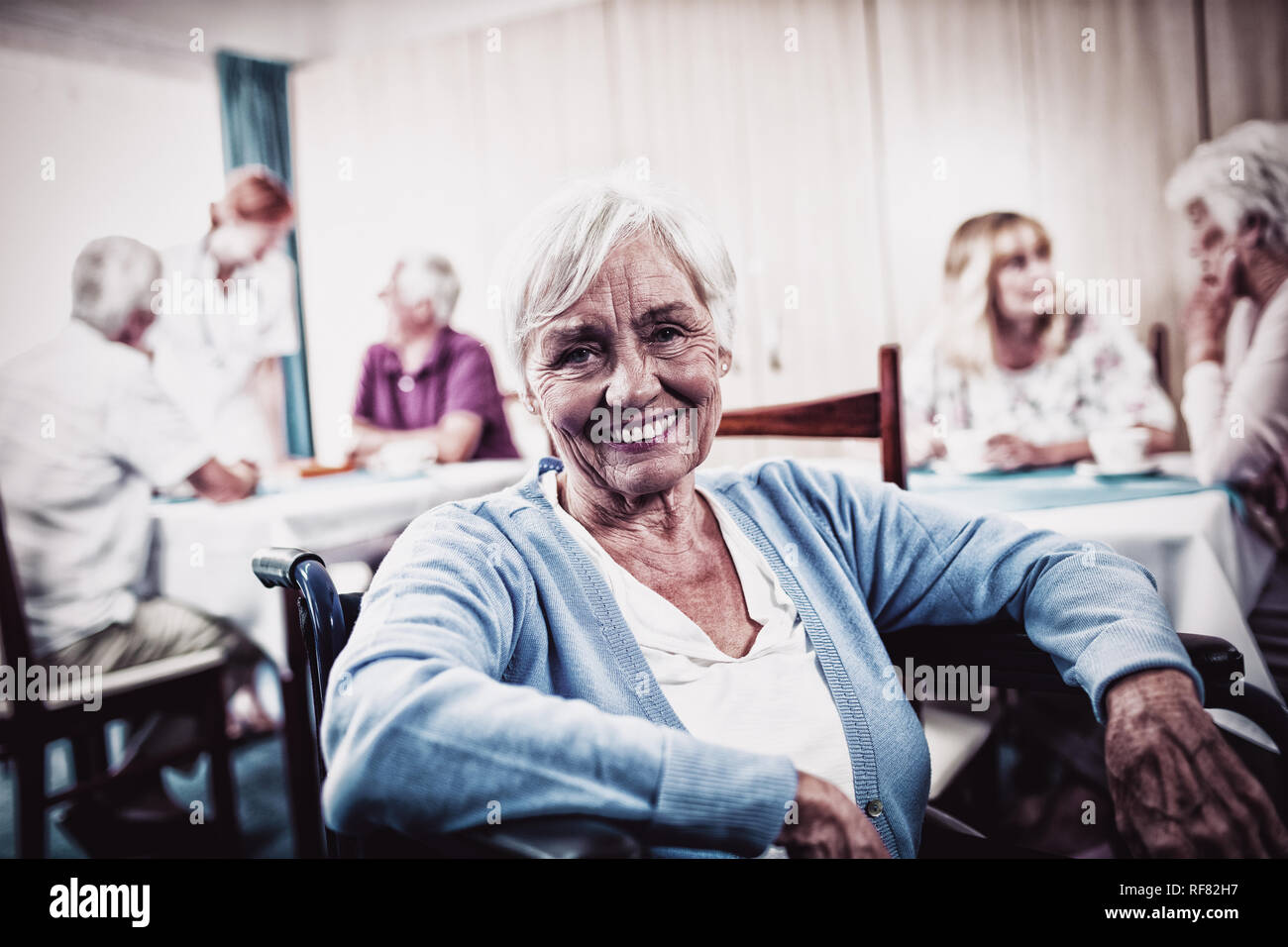 Portrait of a senior woman Banque D'Images