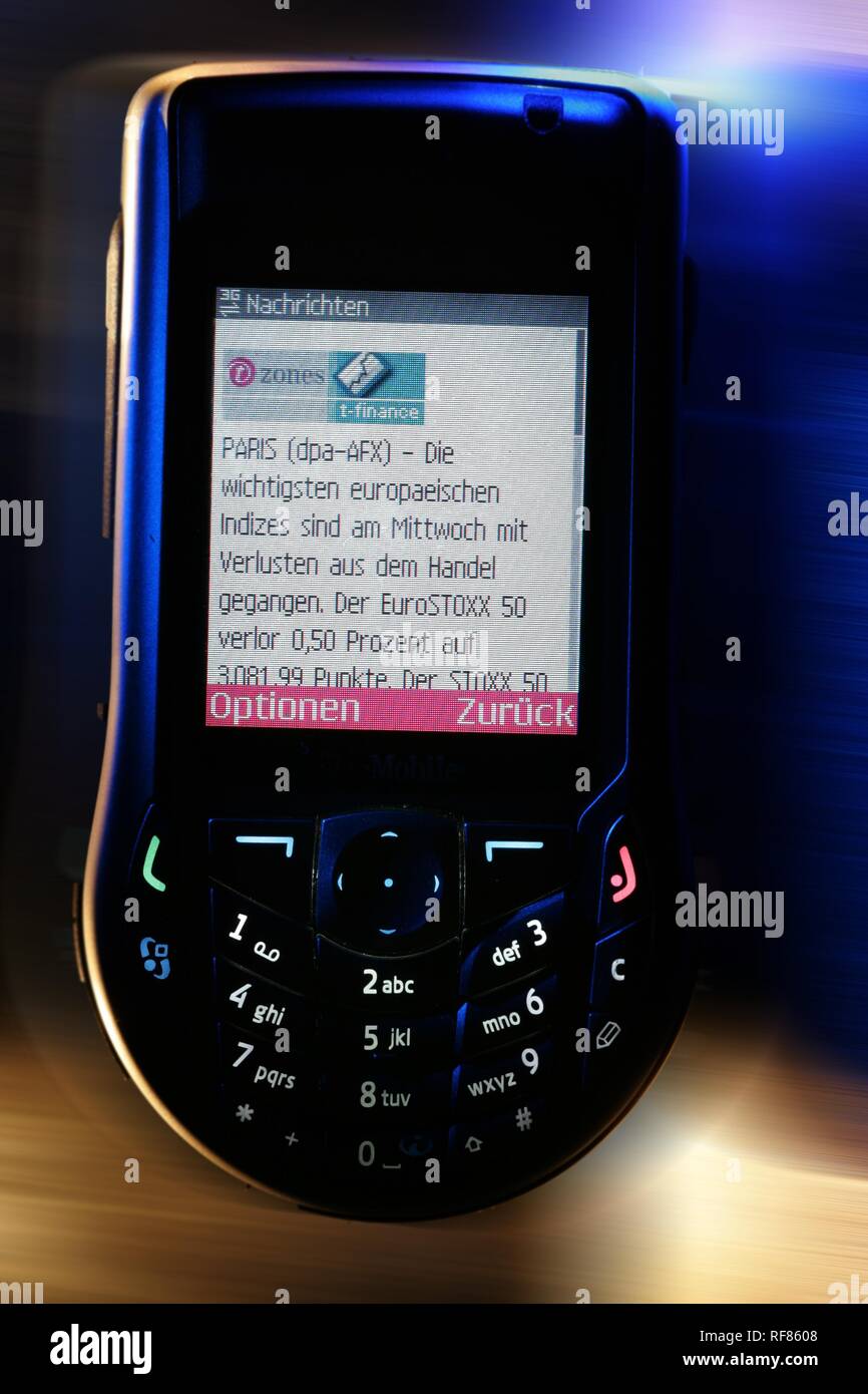 DEU, République fédérale d'Allemagne : votre téléphone portable avec la technologie UMTS. | Banque D'Images