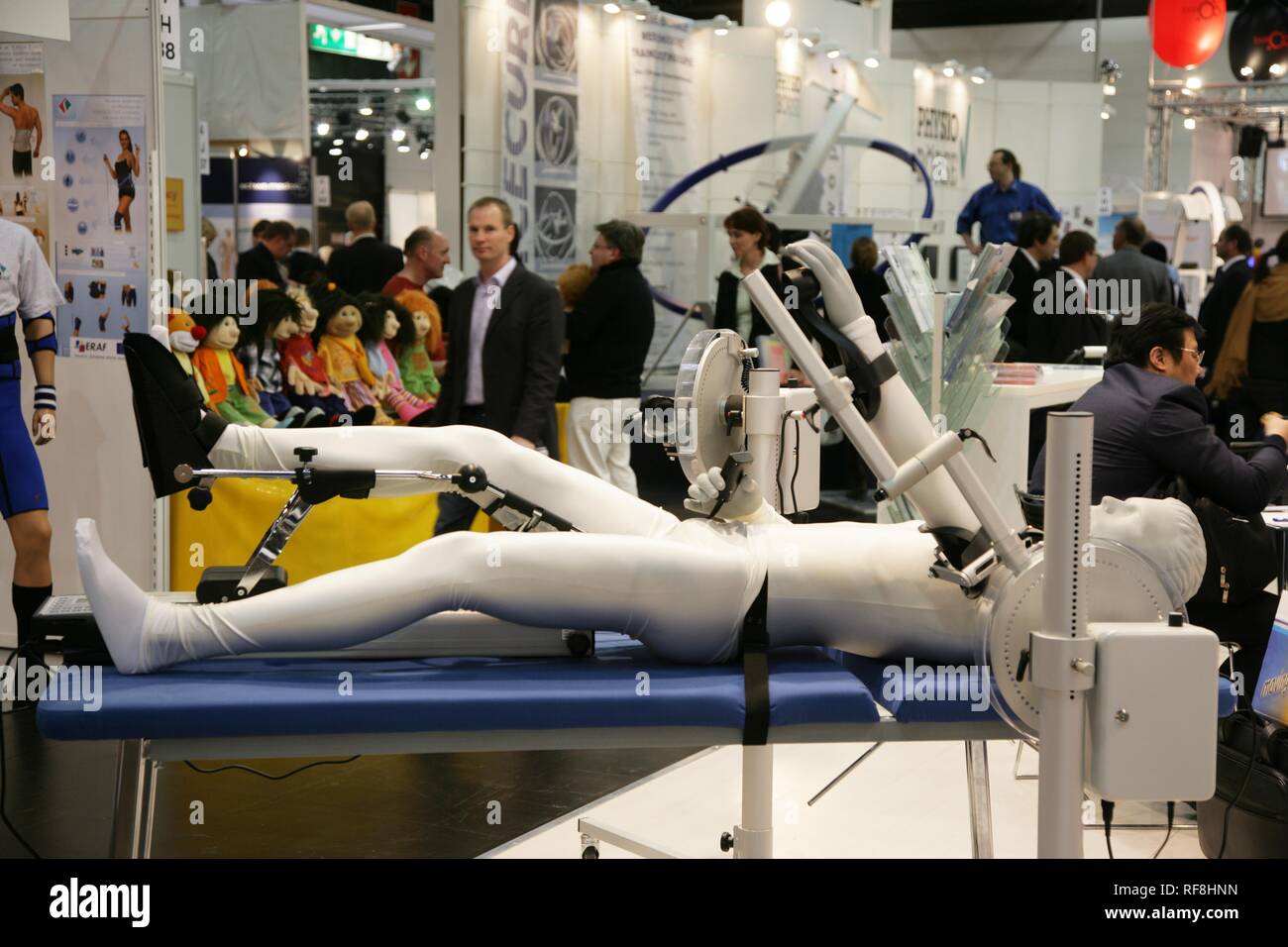 Medica 2007, world's biggest trade show pour l'équipement médical et de technologies, Düsseldorf, Rhénanie du Nord-Westphalie Banque D'Images