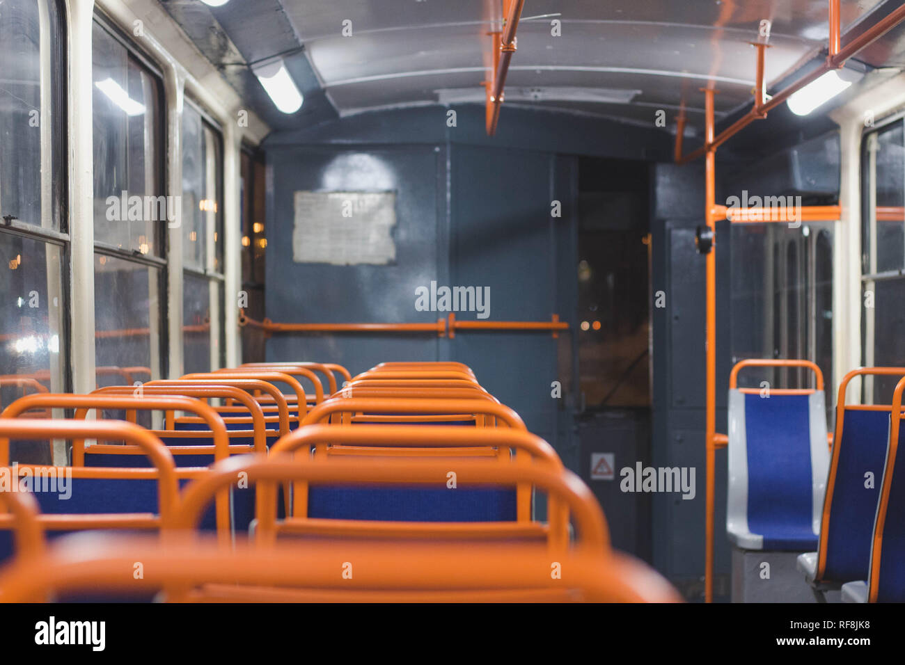 Le tram way travel Banque D'Images