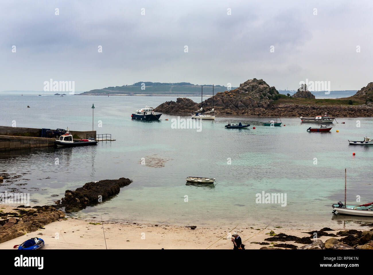 St agnes quay Banque de photographies et d’images à haute résolution Alamy