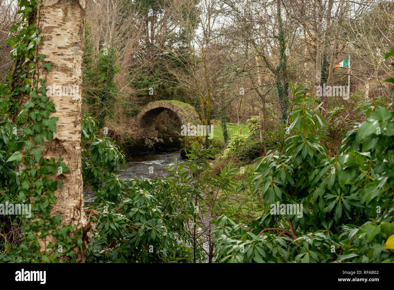 Pont de Cromwell à Kenmare, comté de Kerry, Irlande. Banque D'Images