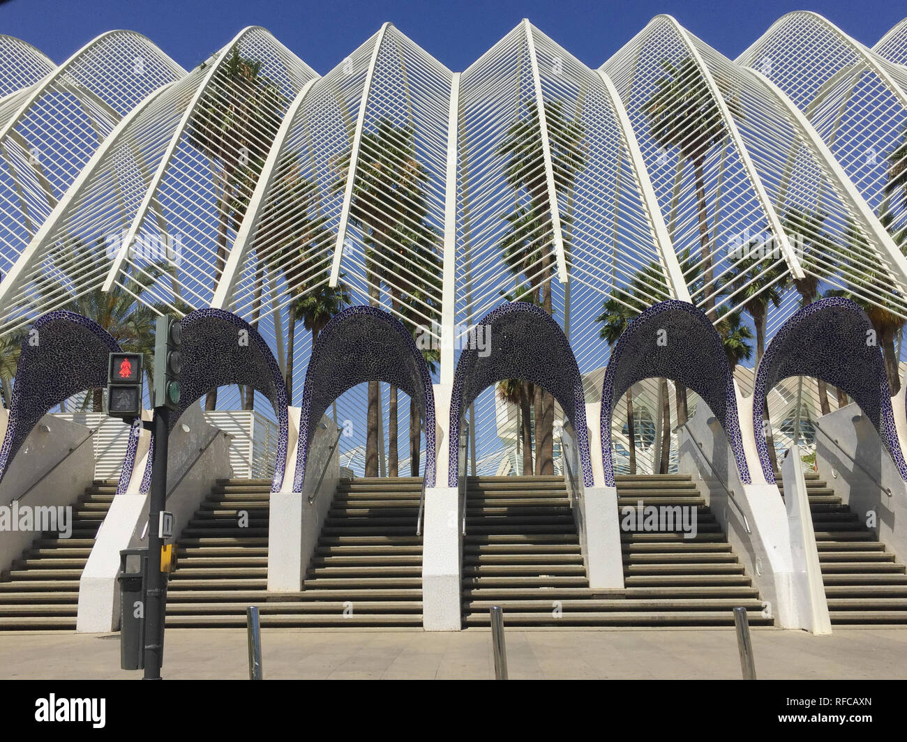 Santiago calatrava valencia architecture Banque de photographies et d ...